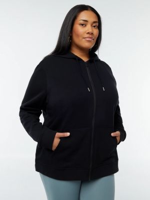 Голям размер дамски суичър