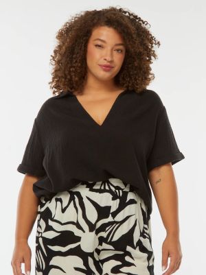 Голям размер дамска туника