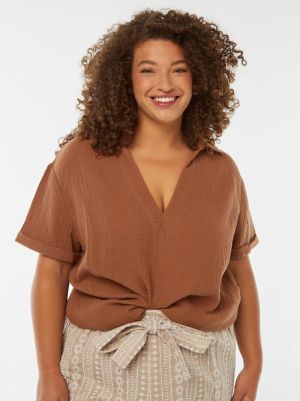 Голям размер дамска туника