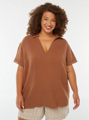 Голям размер дамска туника