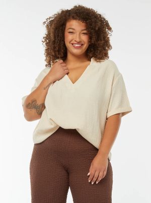 Голям размер дамска туника