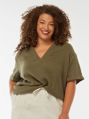 Голям размер дамска туника