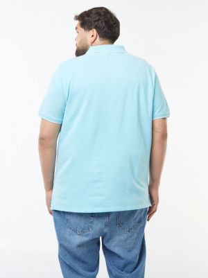 Голям номер мъжка блуза с къс ръкав