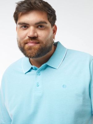 Голям номер мъжка блуза с къс ръкав