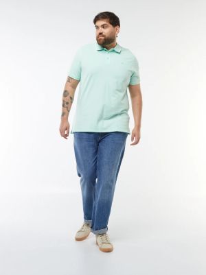 Голям номер мъжка блуза с къс ръкав