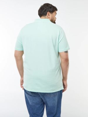 Голям номер мъжка блуза с къс ръкав