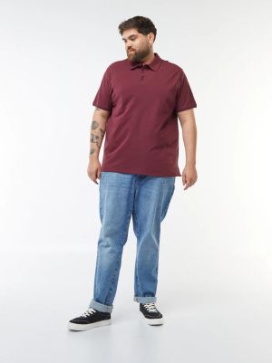 Голям номер мъжка блуза с къс ръкав