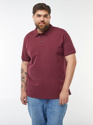 Голям номер мъжка блуза с къс ръкав