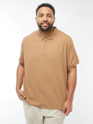 Поло тениска с къс ръкав от пике