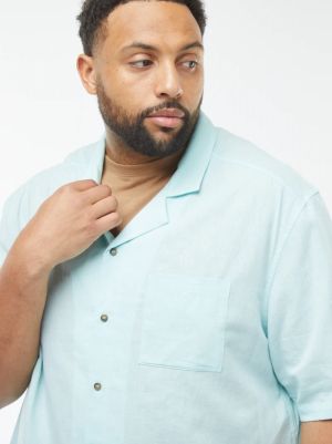 Мъжка  лененa риза голям размер