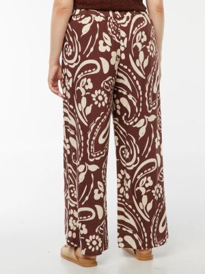 Широк дамски панталон