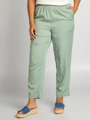 Голям размер дамски лек панталон