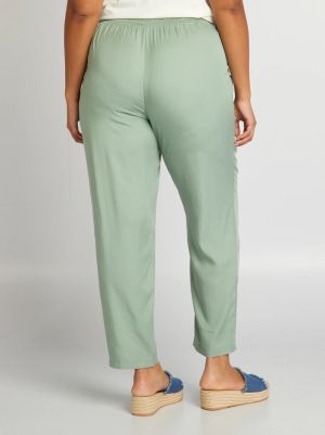 Голям размер дамски лек панталон