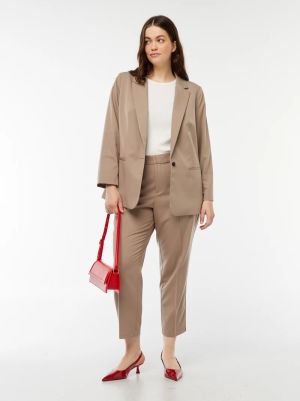 Дамски панталон макси размер тип "Цигара"