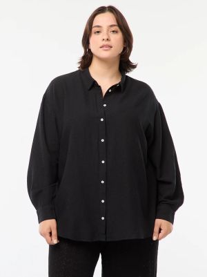 Дамска ленена риза голям размер