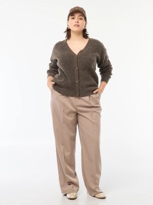 Голям  размер дамска жиелетка с копчета