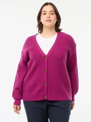 Голям  размер дамска жиелетка с копчета