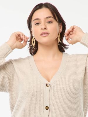 Голям  размер дамска жиелетка с копчета