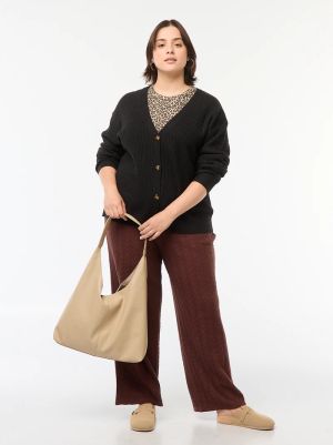 Голям  размер дамска жиелетка с копчета