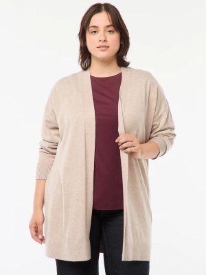 Лека дамска жилетка голям размер