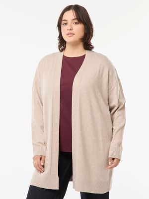 Лека дамска жилетка голям размер