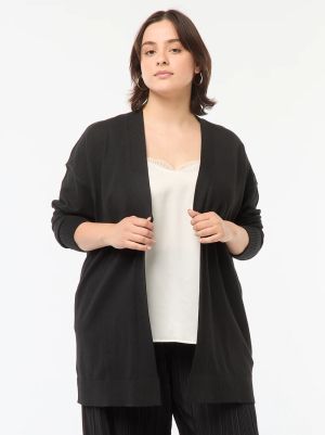 Лека дамска жилетка голям размер