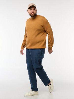 Голям размер мъжки пуловер