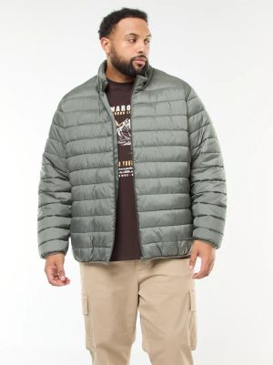 Леко, пухено яке с висока яка