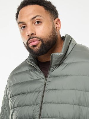 Леко, пухено яке с висока яка