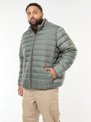 Леко, пухено яке с висока яка