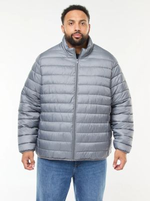 Леко, пухено яке с висока яка