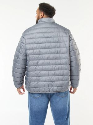 Леко, пухено яке с висока яка