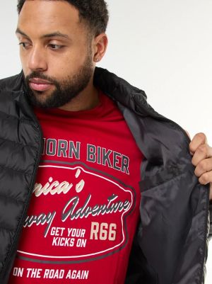 Леко, пухено яке с висока яка