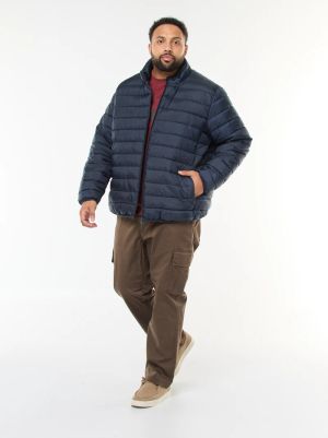 Леко, пухено яке с висока яка