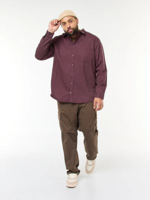 Голям размер мъжа риза