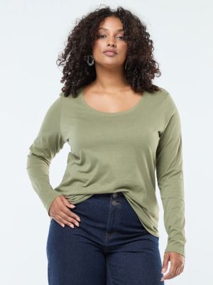 Голям размер дамска блуза