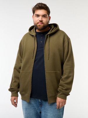 Голям размер мъжки суичър