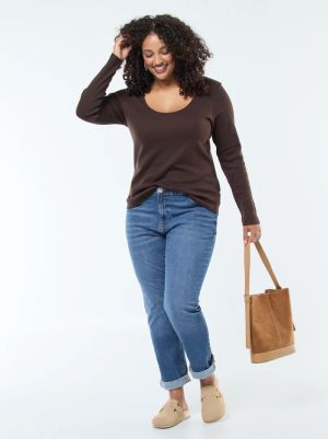 Дамска  тениска с дълъг ръкав