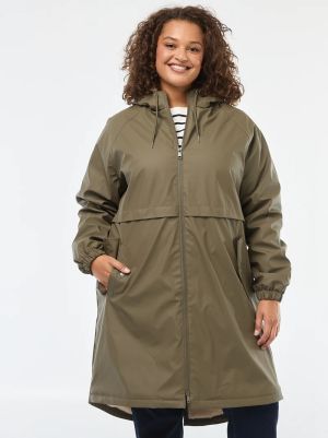 Дълга водоустойчива парка с подплата