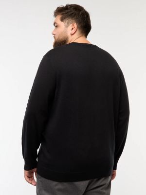 Мъжки пуловер обло деколте 