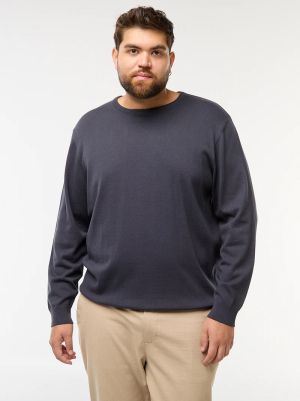 Мъжки пуловер обло деколте 