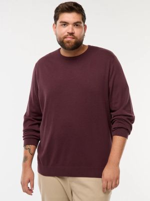 Мъжки пуловер обло деколте 