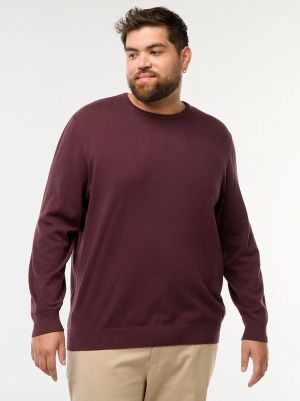 Мъжки пуловер обло деколте 