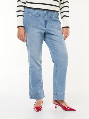 Голям размер дамски дънки