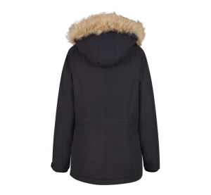 Дамска зимна парка с качулка макси размер