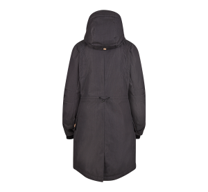 Дамска зимна парка с качулка макси размер