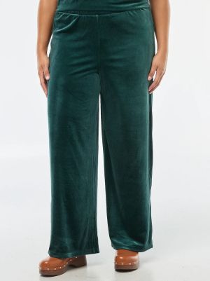 Широки панталони от кадифе