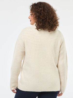 Голям  размер дамска жиелетка с цип