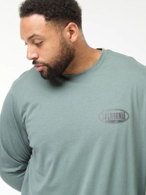 Голям размер мъжка пижама  от 2 части