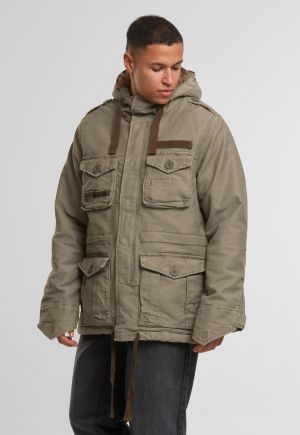 Голям размер мъжка парка с подплата 